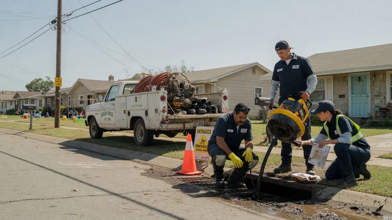 Drain Cleaning in Kress, TX near me